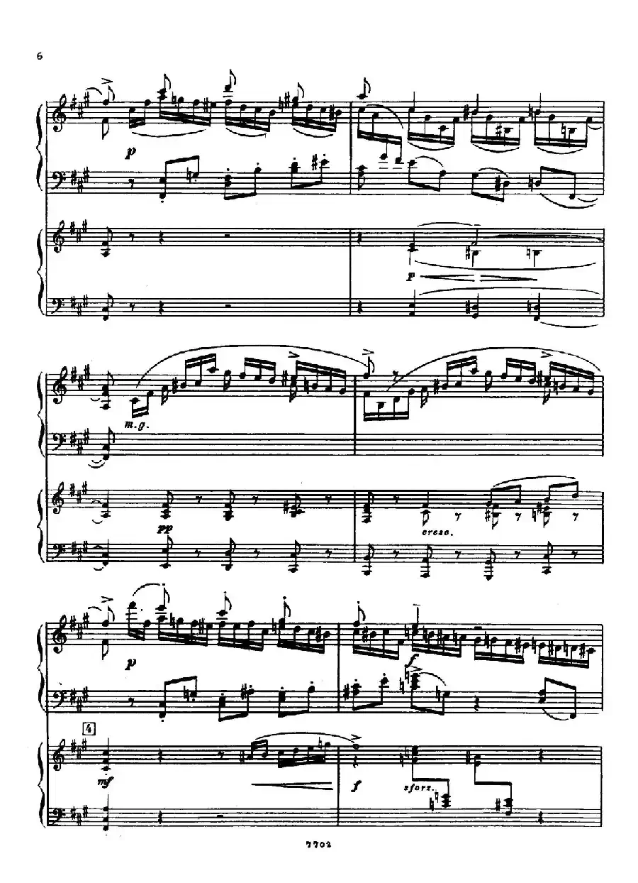 升f小调第一钢琴协奏曲 Op.1（双钢琴版）