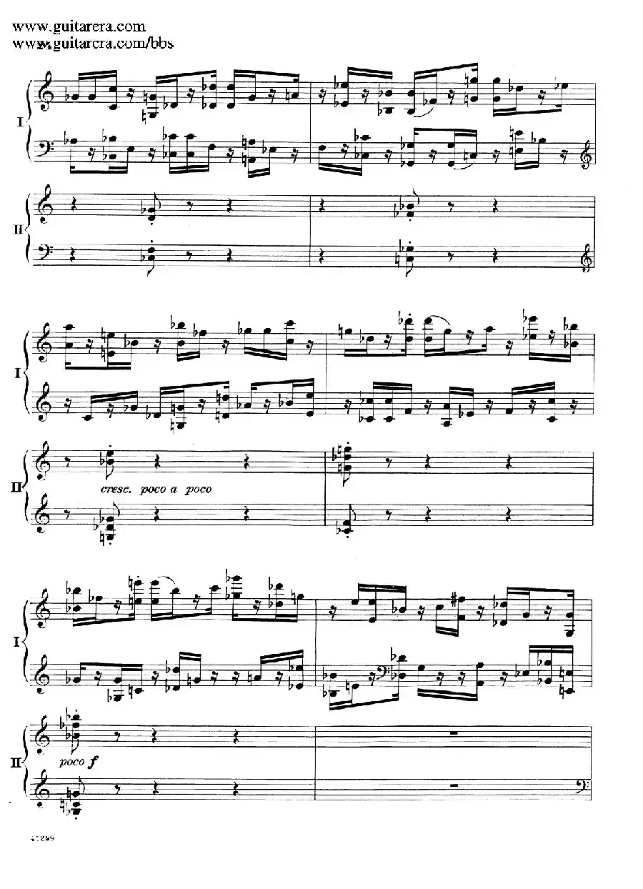 Piano Concerto Op.38（钢琴协奏曲·双钢琴·第一乐章）