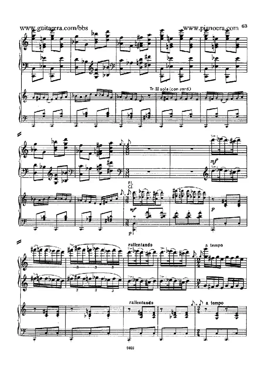 Piano Concerto in D-flat Major Op.37（降D大调钢琴协奏曲·Ⅲ·双钢琴）