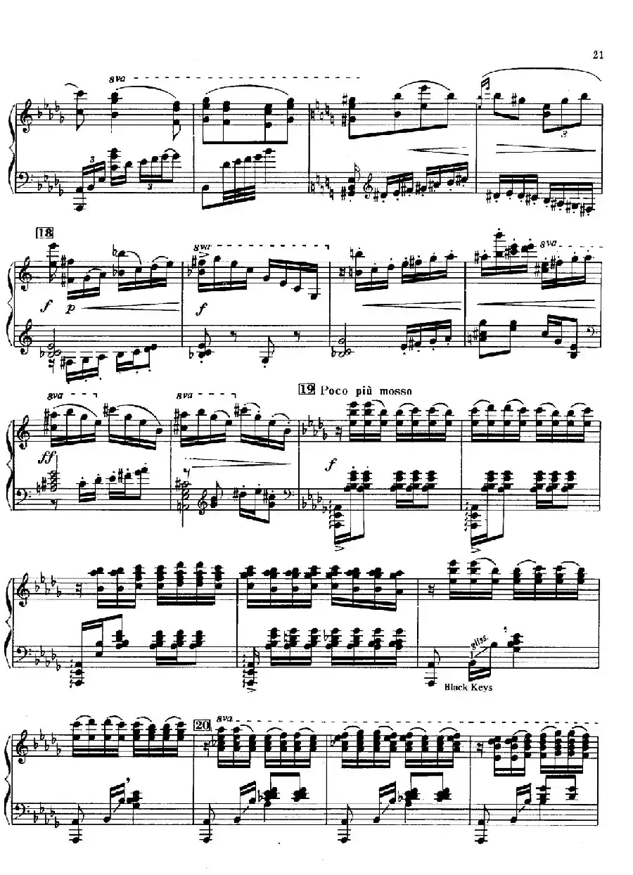 火鸟组曲 Firebird Suite（拉夫林改编钢琴独奏版）
