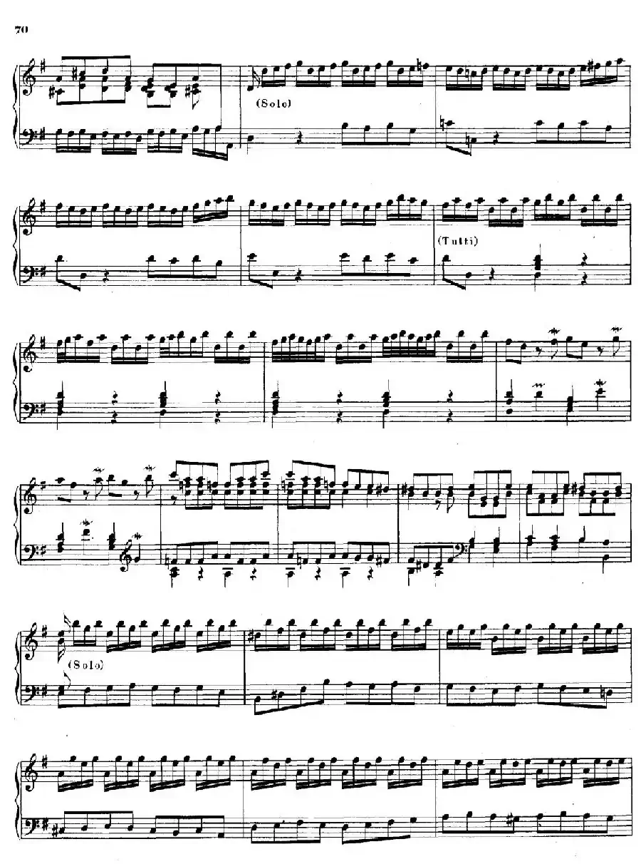 16 Concertos BWV 972-987（十六首为独奏古钢琴而作的协奏曲）（P11——20）