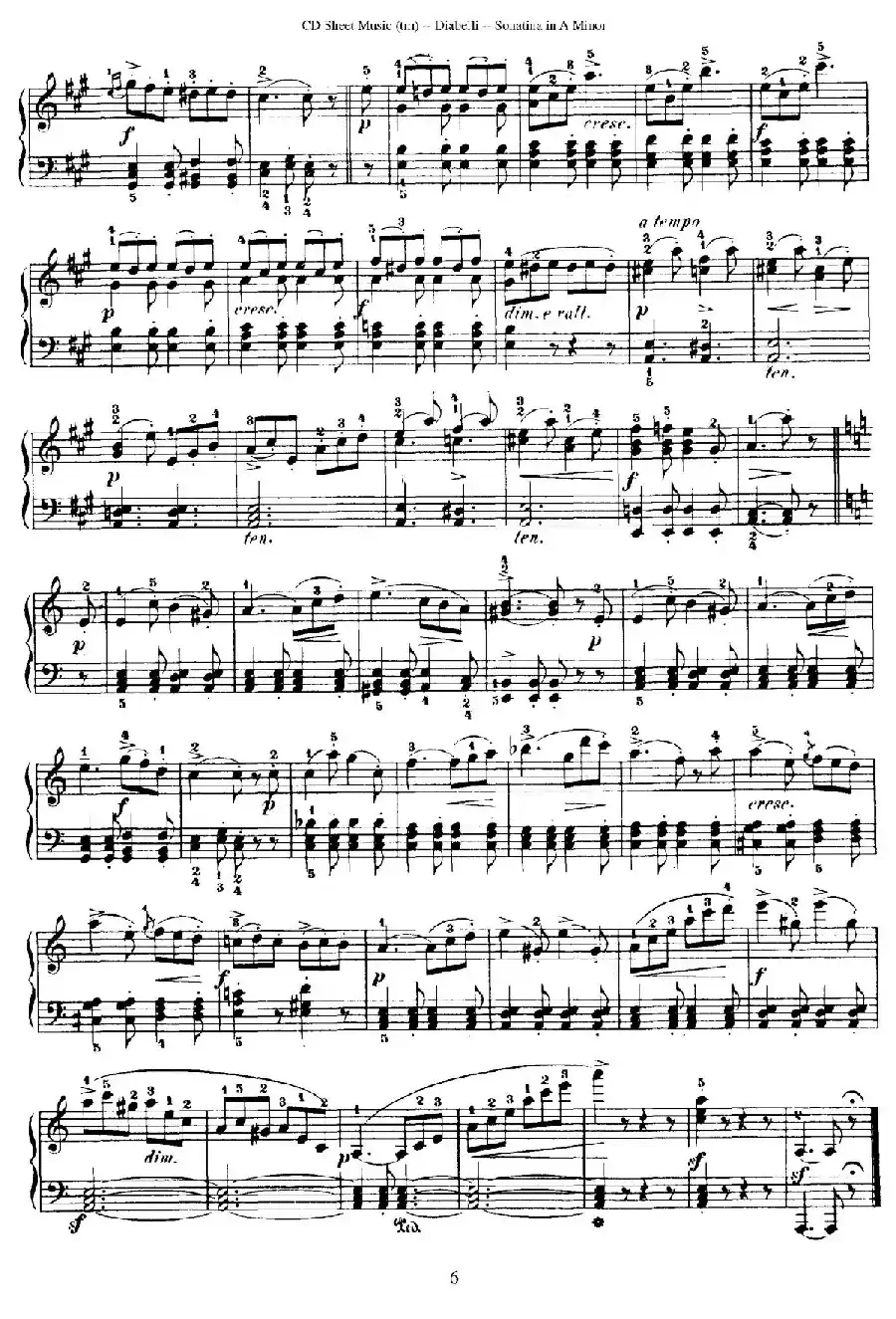 7 Piano Sonatinas Op.168（7首钢琴小奏鸣曲 No.7）