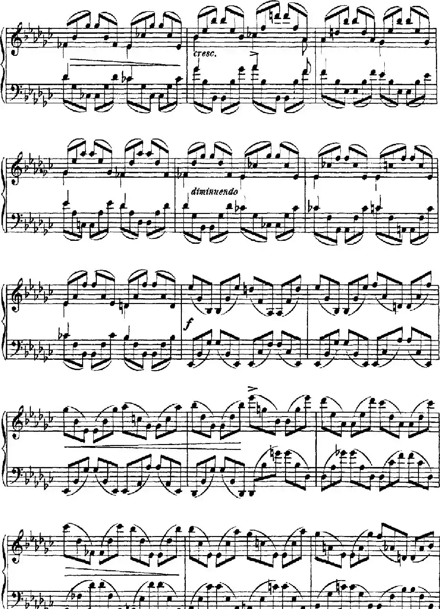 Quatre Etudes Op.41 Op.2（4首练习曲·3）