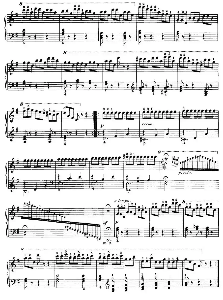 Czerny - 100 Progressive Studies Op.139（47—57）