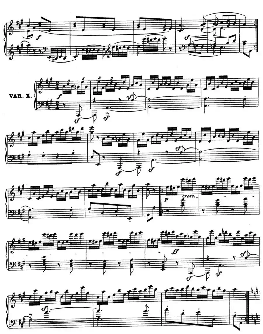 12 Variations on a Dance by Wrantizky WoO 71（伍拉尼茨基舞曲主题变奏曲）