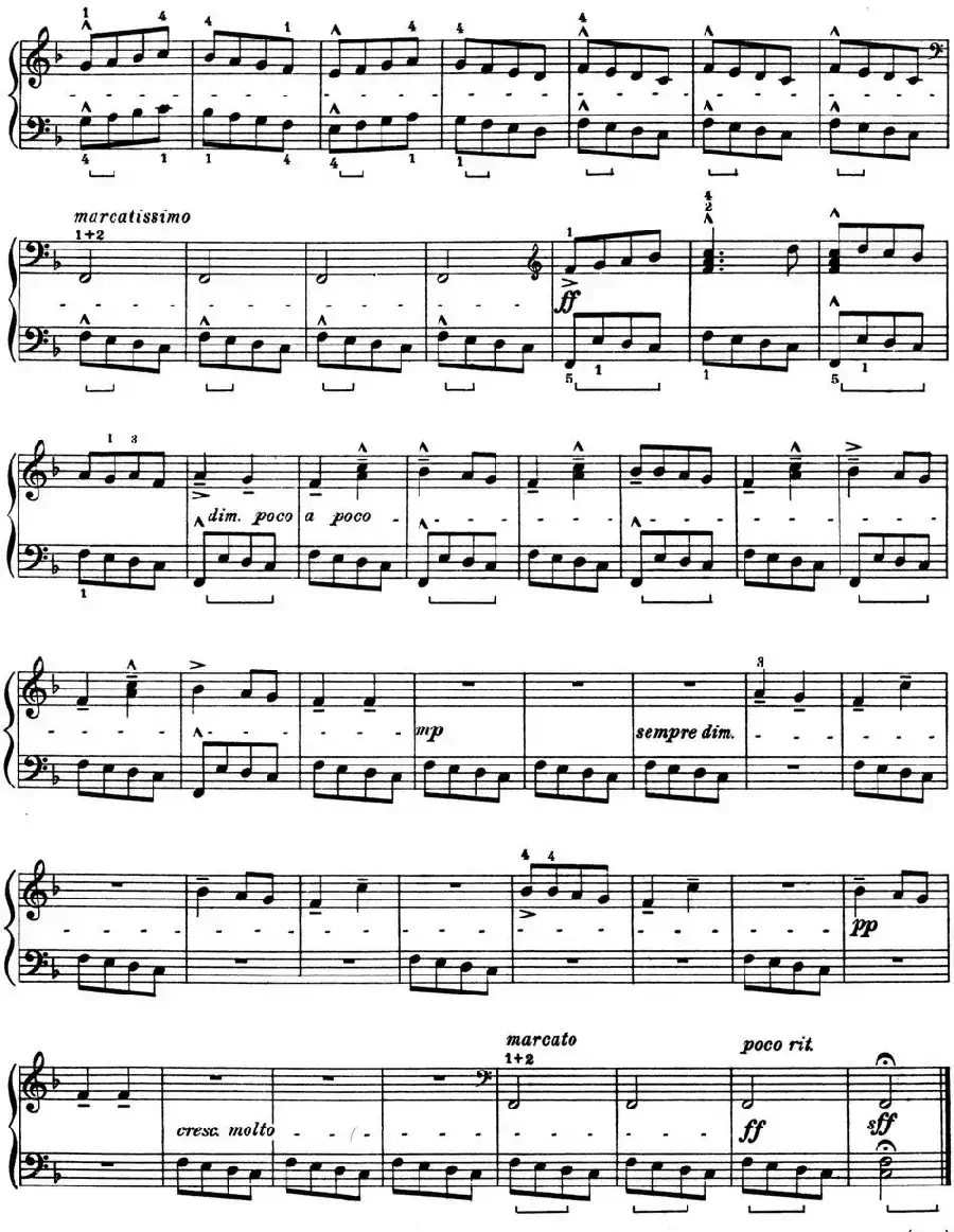 For Children Sz.42（献给孩子们·38）