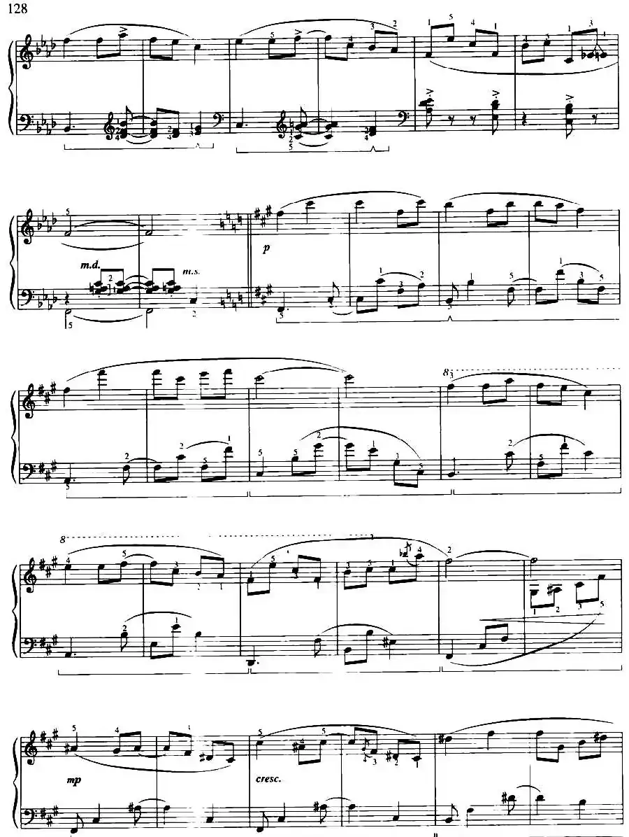 小奏鸣曲（献给—今日的孩子、明日之栋梁）（3）