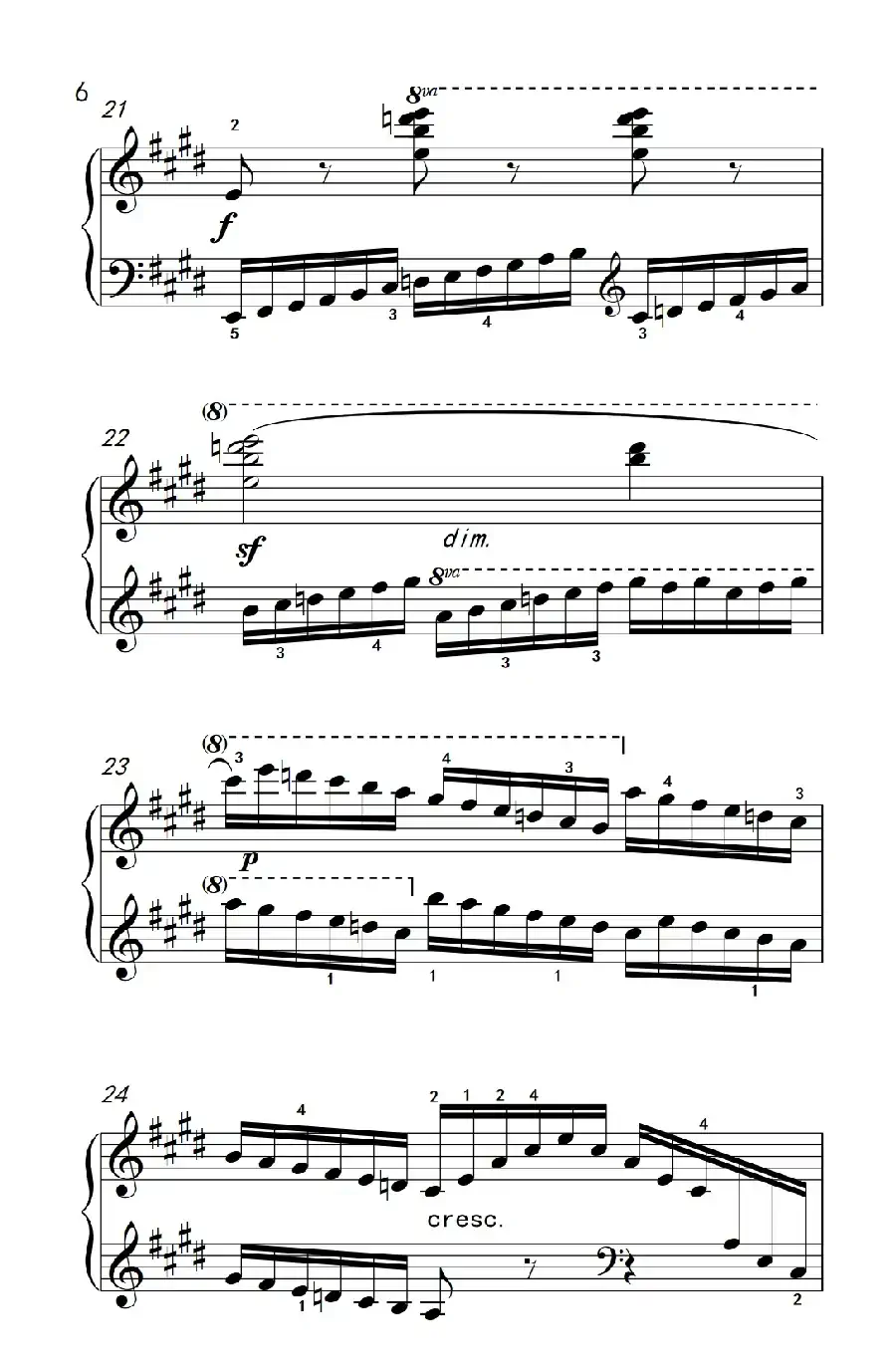 第七级3.练习曲（中央音乐学院 钢琴（业余）考级教程 7-9级）