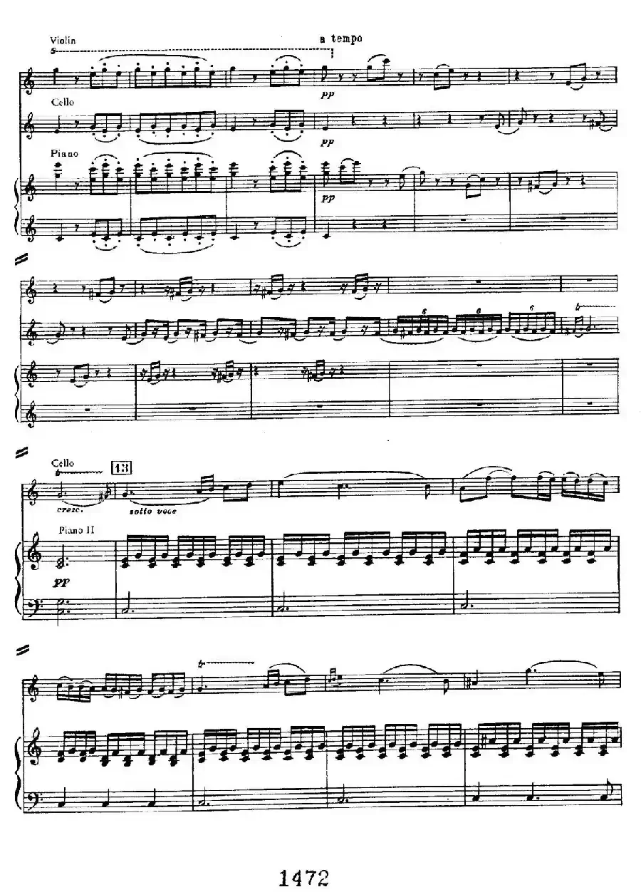 Triple Concerto in C Major Op.56（C大调三重协奏曲·双钢琴·Ⅲ）