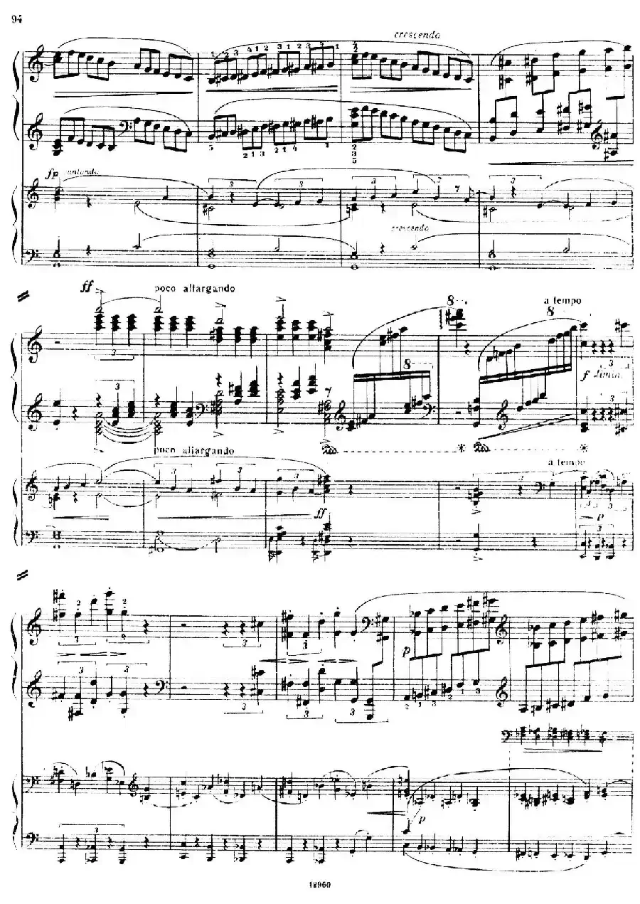 Piano Concerto No.2 in c Minor Op.50（c小调第二钢琴协奏曲·Ⅲ·双钢琴）