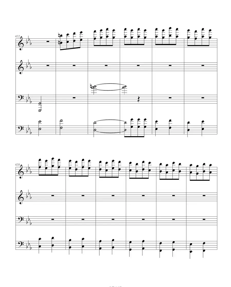 命运交响曲(四手联弹)