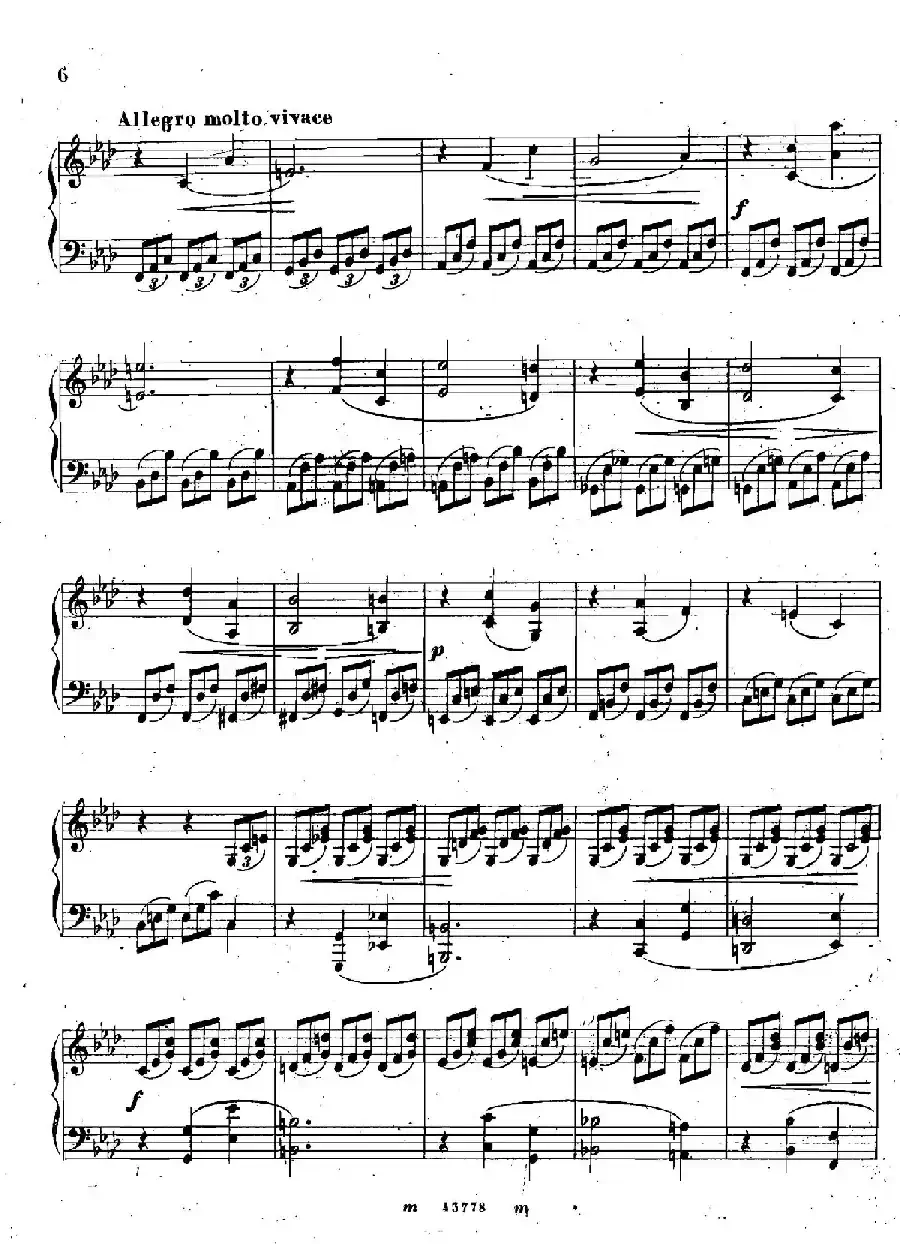 Scherzo in F Major from Miscellenies Op.93（F大调谐谑曲）