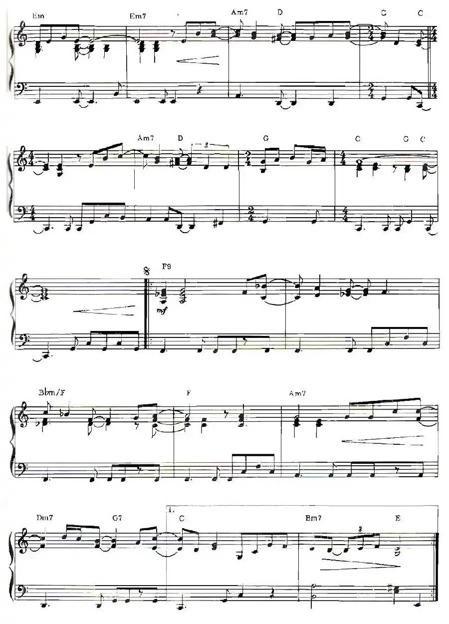 100首欧美流行歌曲钢琴独奏：IF YOU LEAVE ME NOW