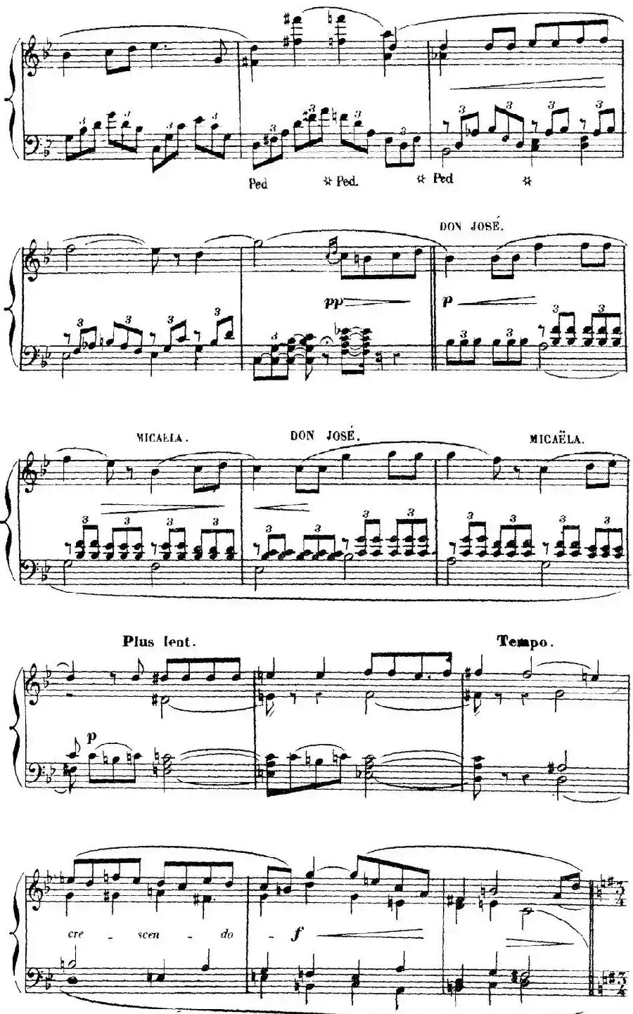 Carmen for Solo Piano（卡门全剧钢琴独奏版）（No.7）