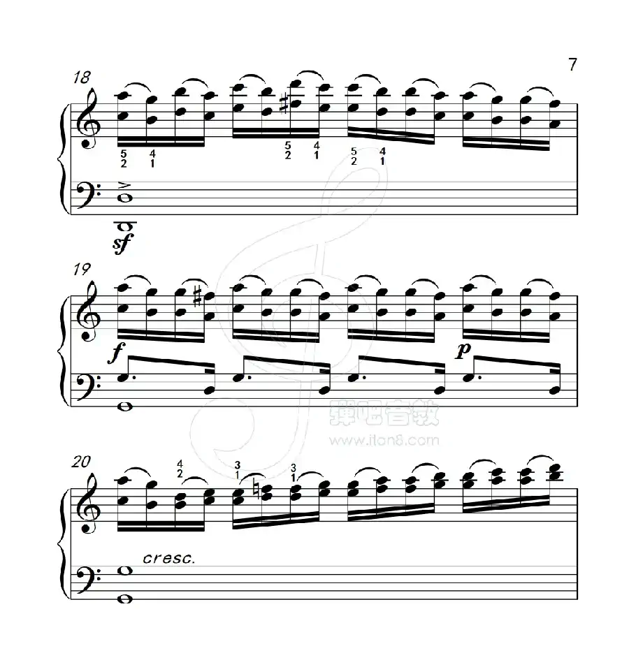 练习曲 33(克拉莫钢琴练习曲60首)