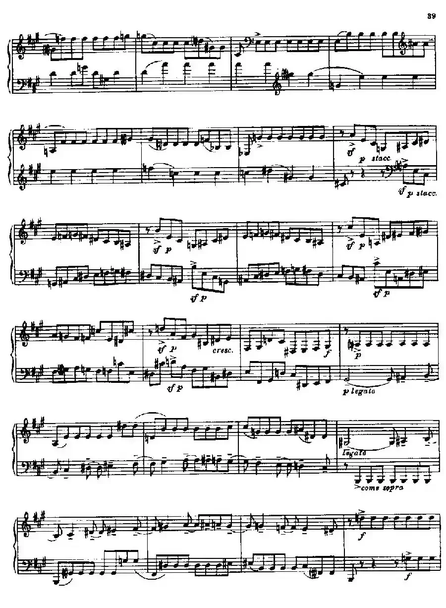 24 Preludes and Fugues Part.1 Op.45（24首前奏曲与赋格·第一部分·7）