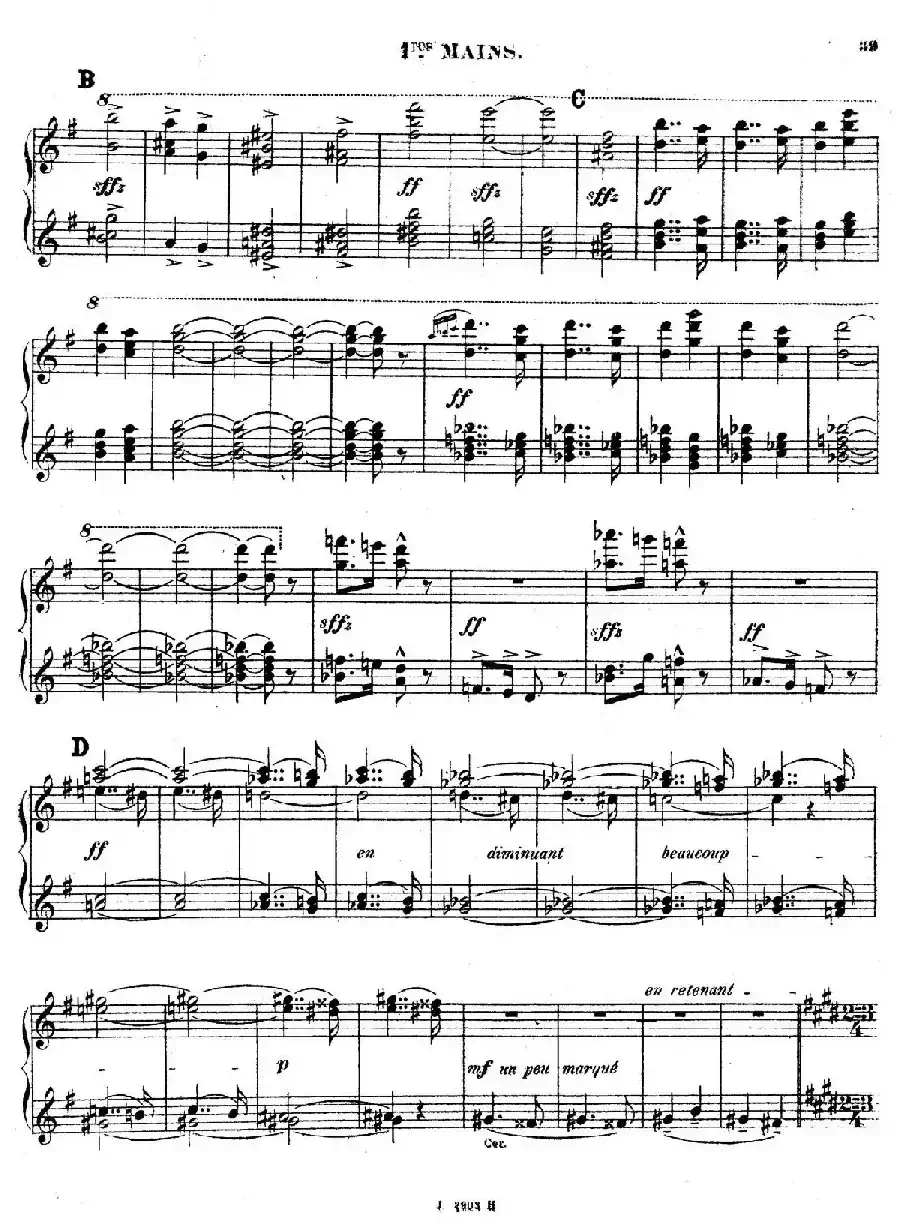 Symphony on a French Mountain Air Op.25（法国山歌交响曲·双钢琴·Ⅲ）