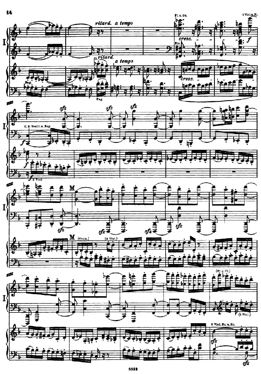 d小调第九交响曲 Op.125（双钢琴P13——22）