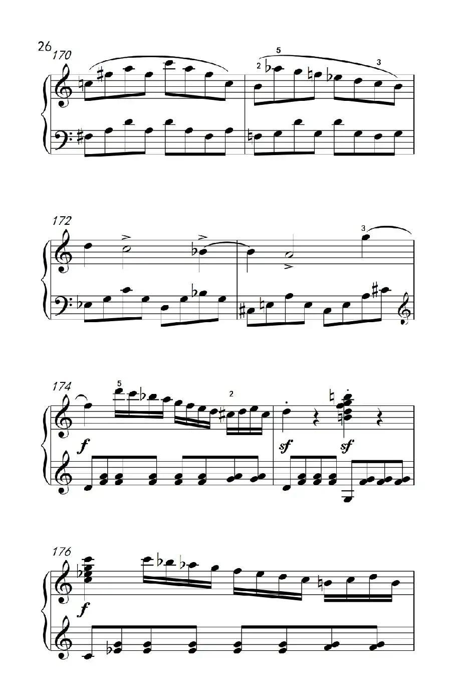奏鸣曲 Opus 2 Nr.3 第一乐章(贝多芬奏鸣曲集 1)