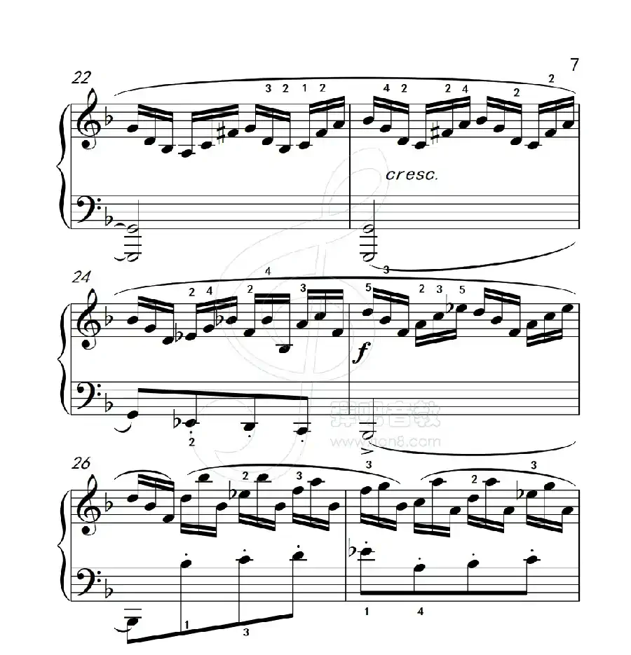 练习曲 18(克拉莫钢琴练习曲60首)