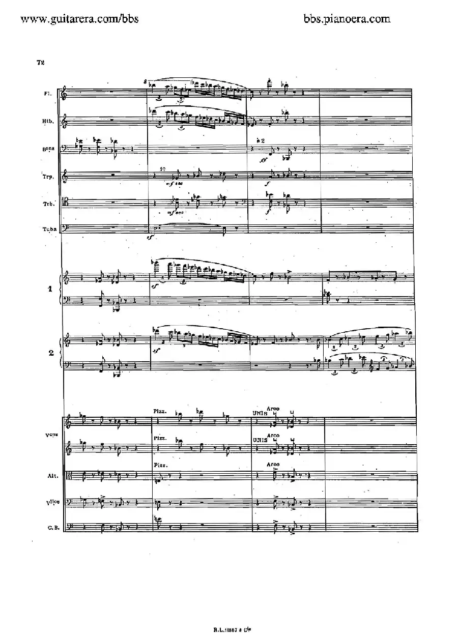 Concerto for 2 Pianos in d Minor（d小调双钢琴协奏曲·总谱）