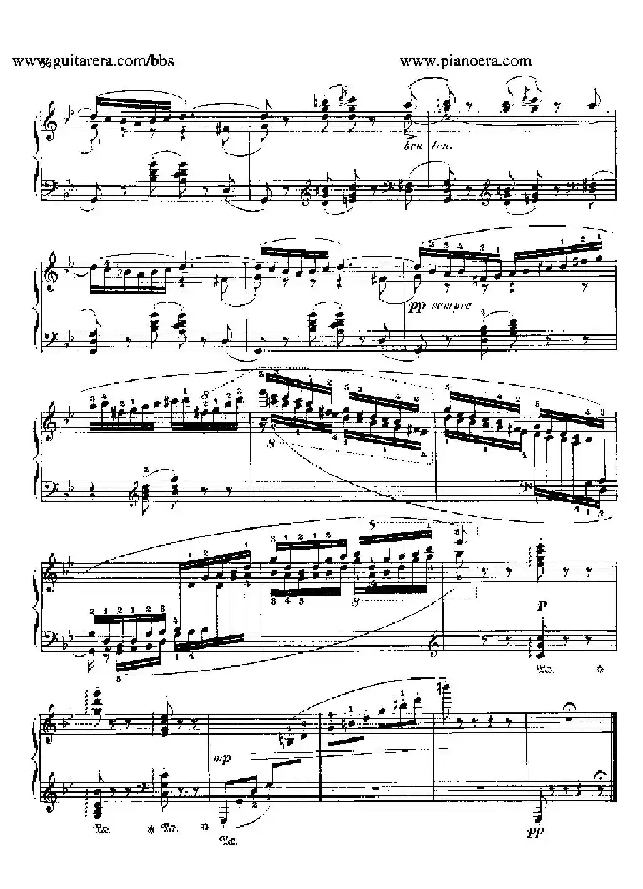 Gondoliera in g Minor Op.41（g小调船歌）