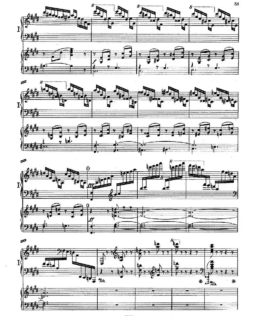 Piano Concerto in E Major Op.59（E大调钢琴协奏曲·双钢琴·第三乐章）
