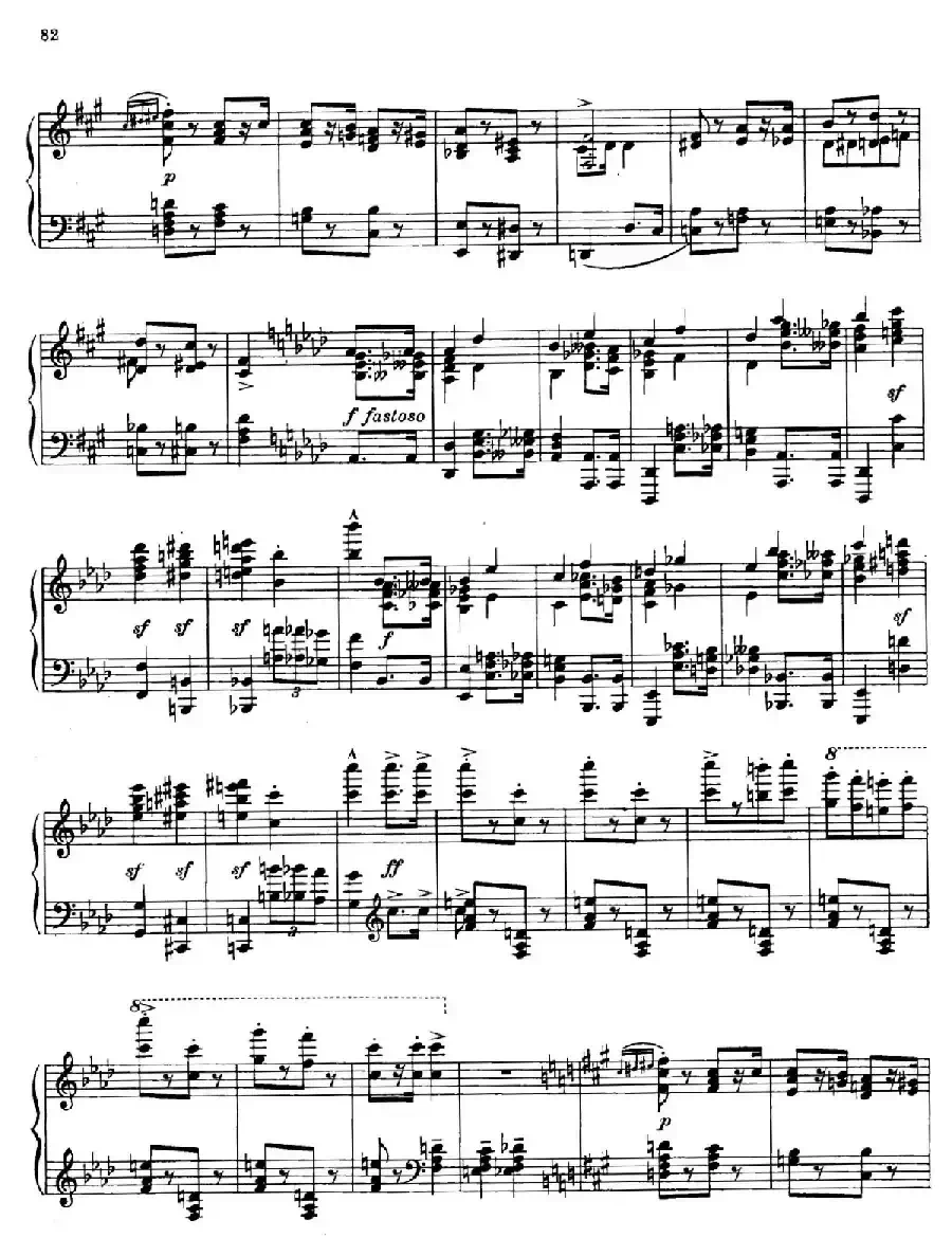 Prokofiev - Ten Pieces Op.12（普罗科菲耶夫-10首小品·1）