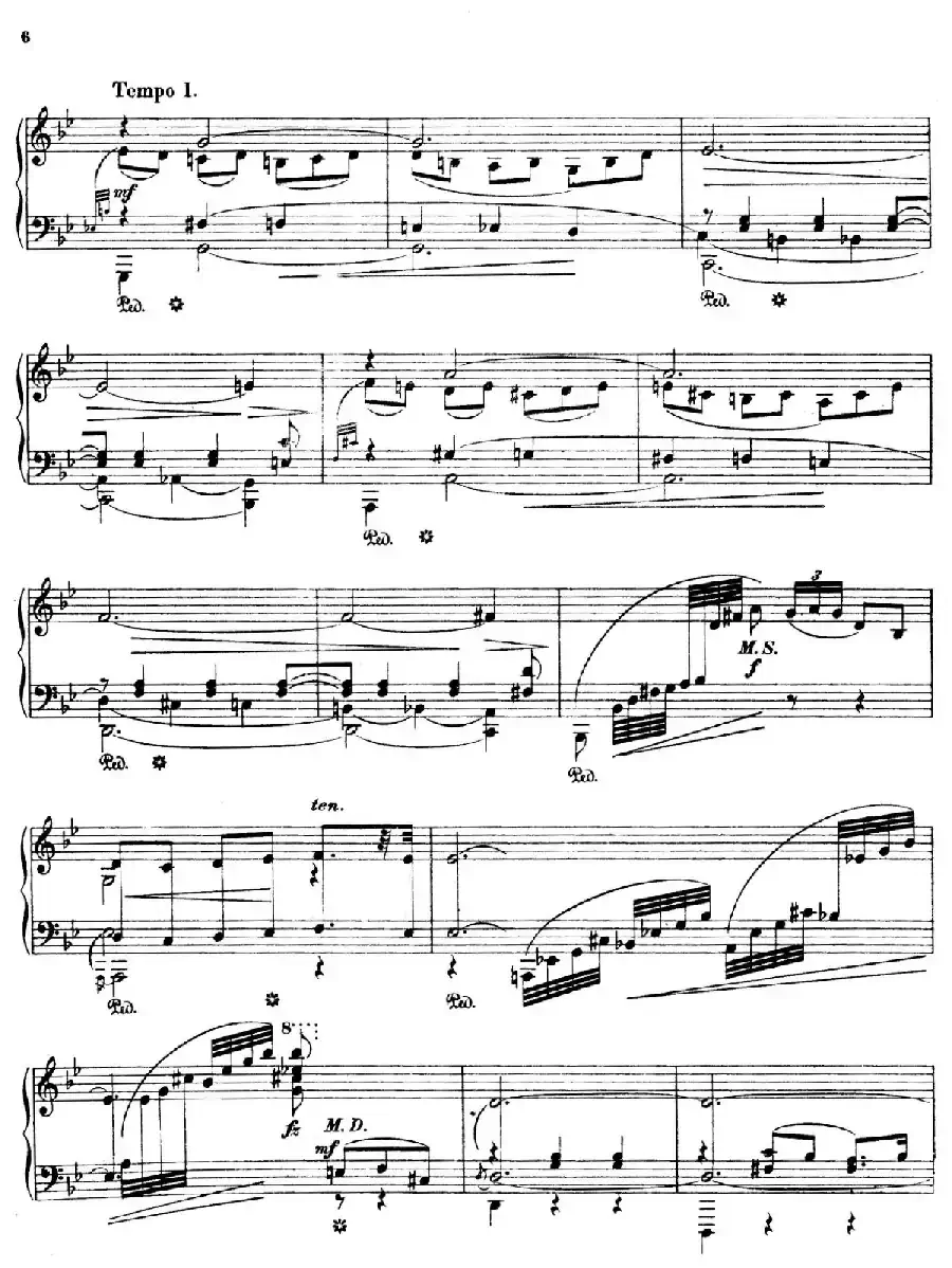 10 Pieces Op.24（10首钢琴小品 No.10）