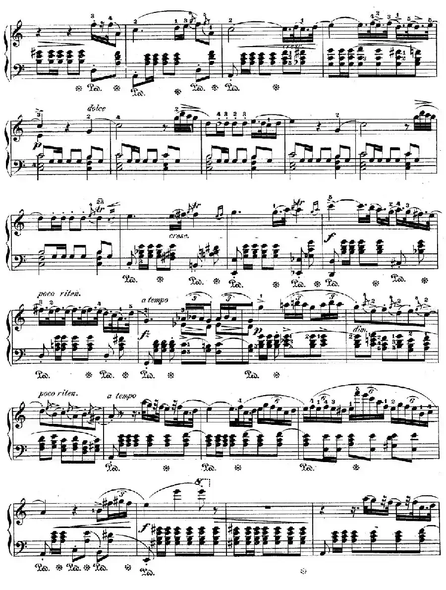 Bolero in C Major Op.19（C大调波莱罗舞曲）