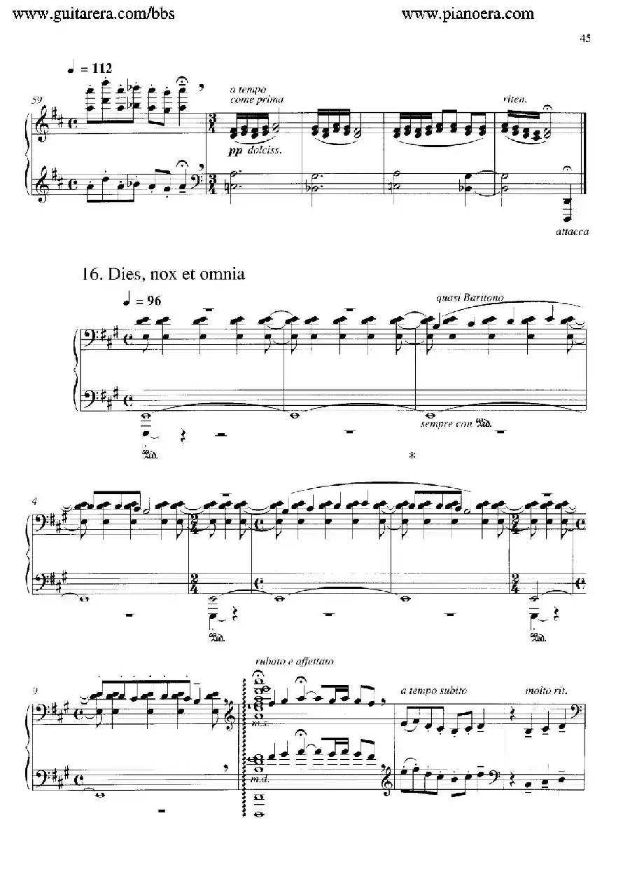 Carmina Burana（布兰诗歌）（清唱剧）