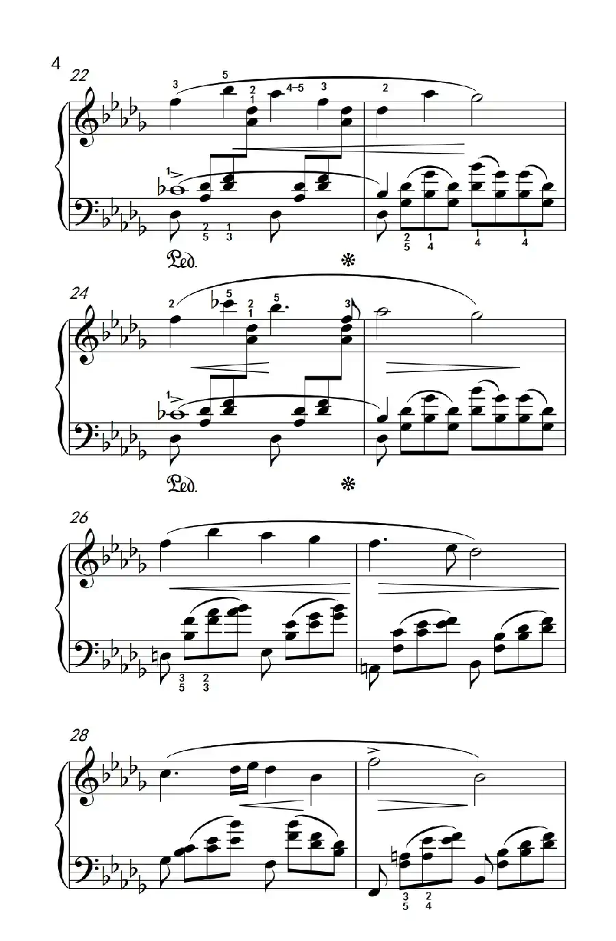 第九级2.云雀（中央音乐学院 钢琴（业余）考级教程 7-9级）