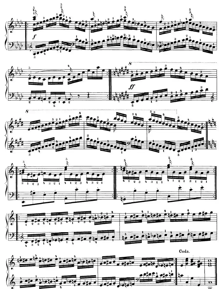 Czerny - 40 Daily Exerci Op.337（20—25）（40首日常训练曲）