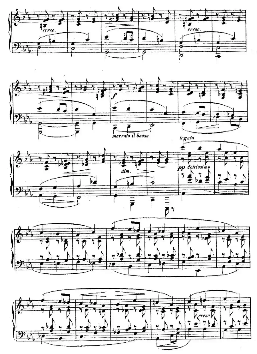 Douze Etudes de Salon Op.5（12首沙龙练习曲·1）