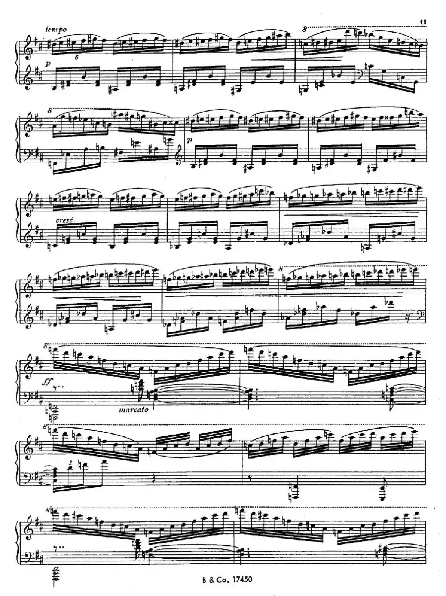Premiere Etude de Concert Op.65（第一号音乐会练习曲）