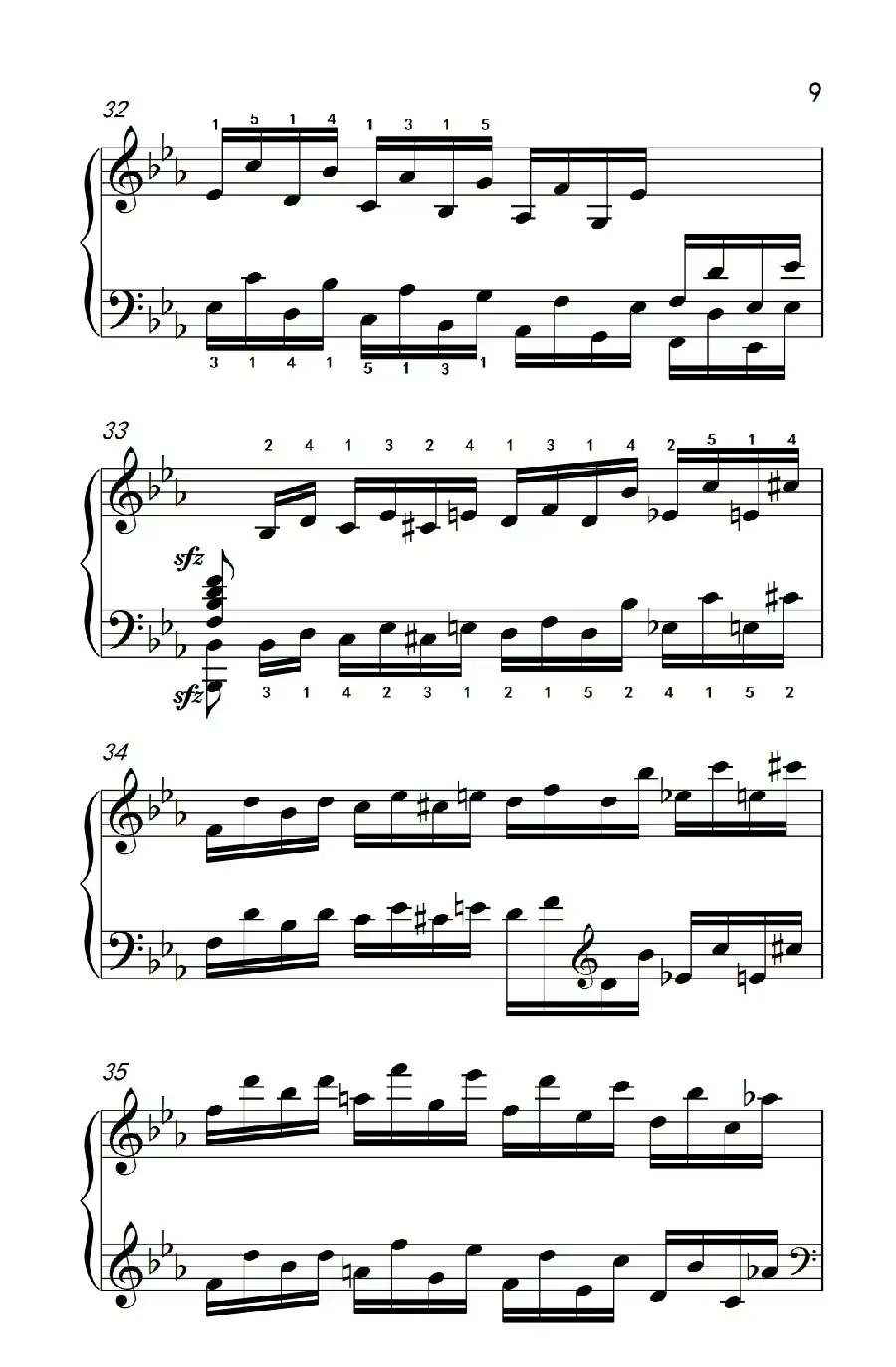 莫什科夫斯基 钢琴练习曲（第七首）