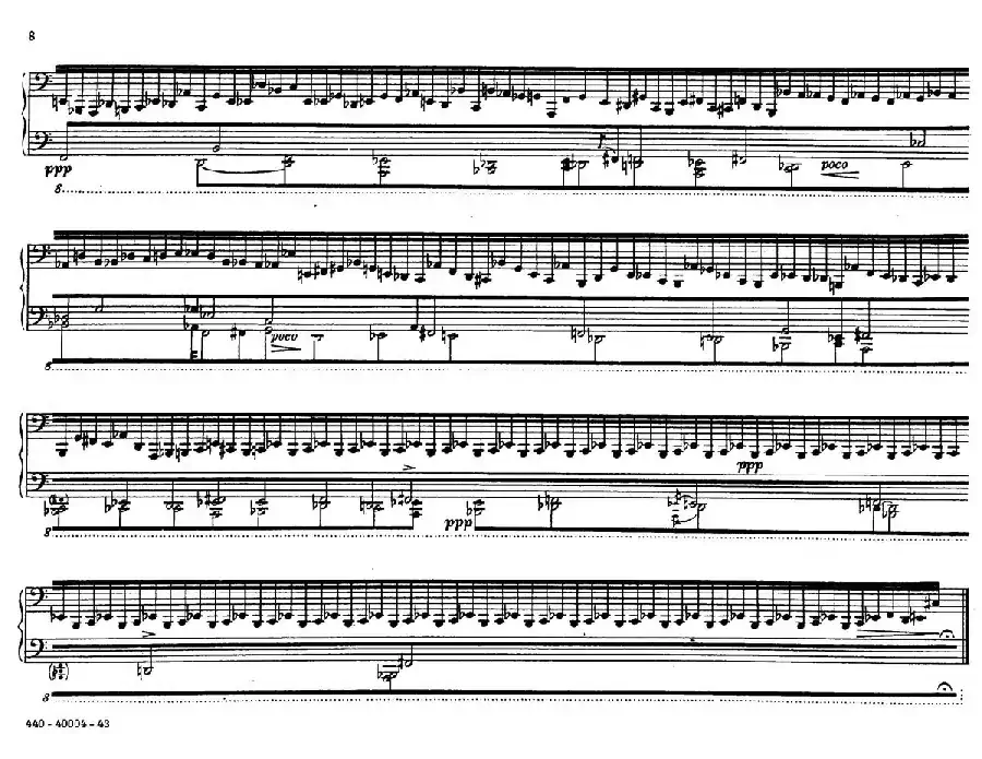 12 Etudes for Piano（博尔科姆12首钢琴练习曲·2）