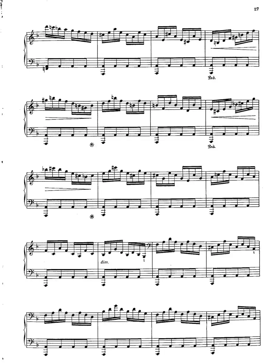 Le chemin de fer Op·27（d小调练习曲·铁路）