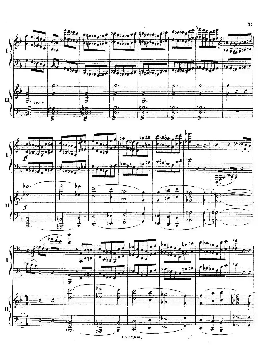 Piano Concerto No.2 in F Major Op.35（F大调第二钢琴协奏曲·Ⅰ·双钢琴）