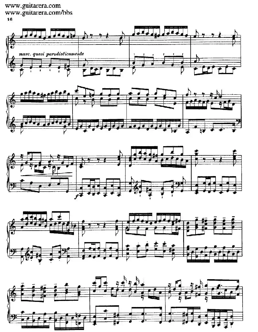 Toccata, Adagio and Fugue in C Major BWV 564 （C大调托卡塔、柔板和赋格）