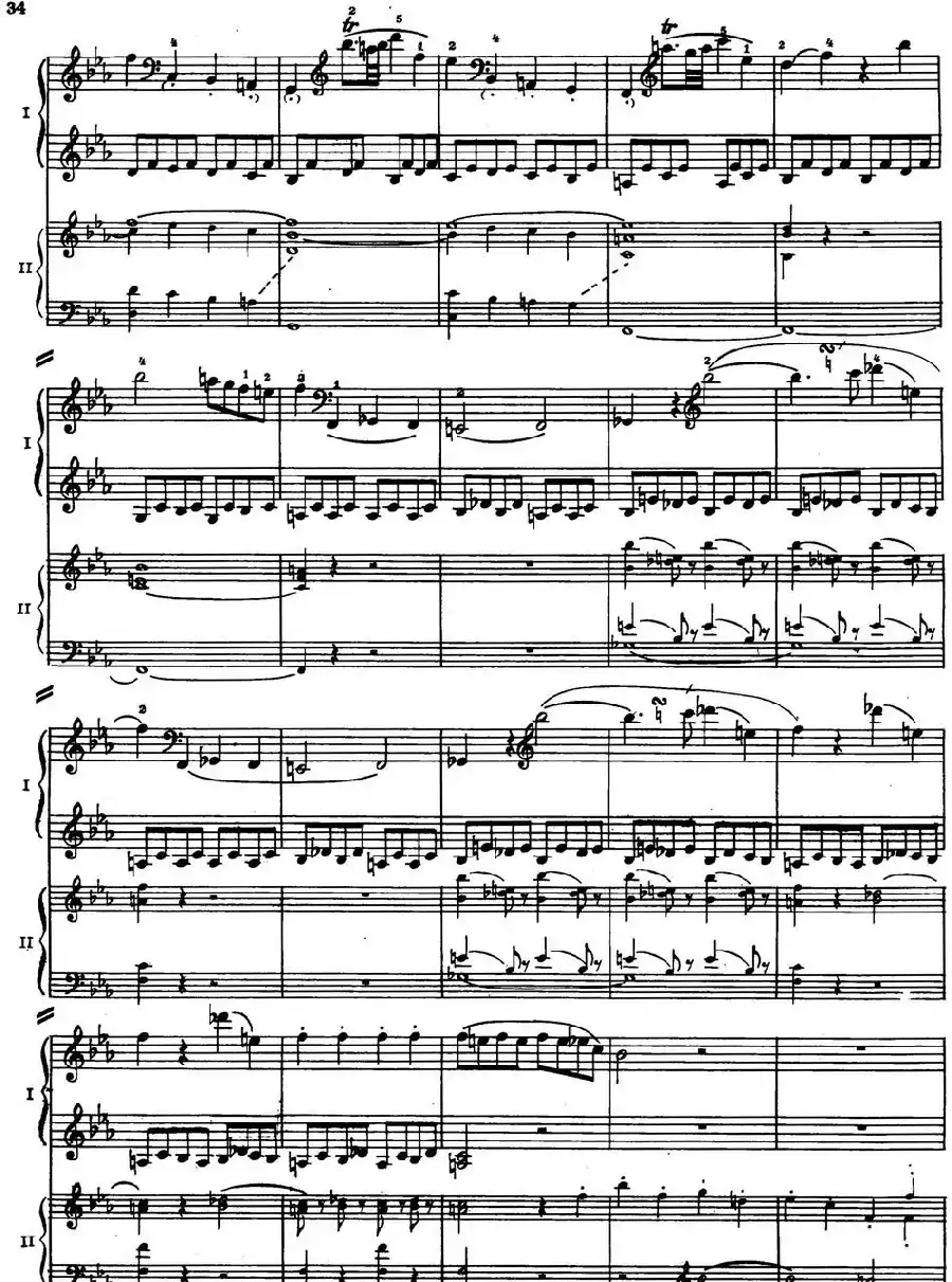 二十八部钢琴协奏曲 No.14（P31-44）