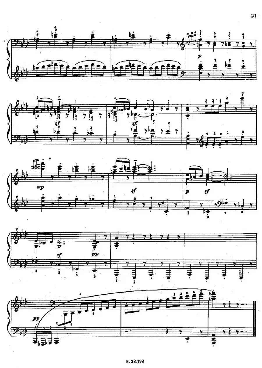 Tcherepnin - 10 Bagatelles Op.5（齐尔品-10首小品·8）