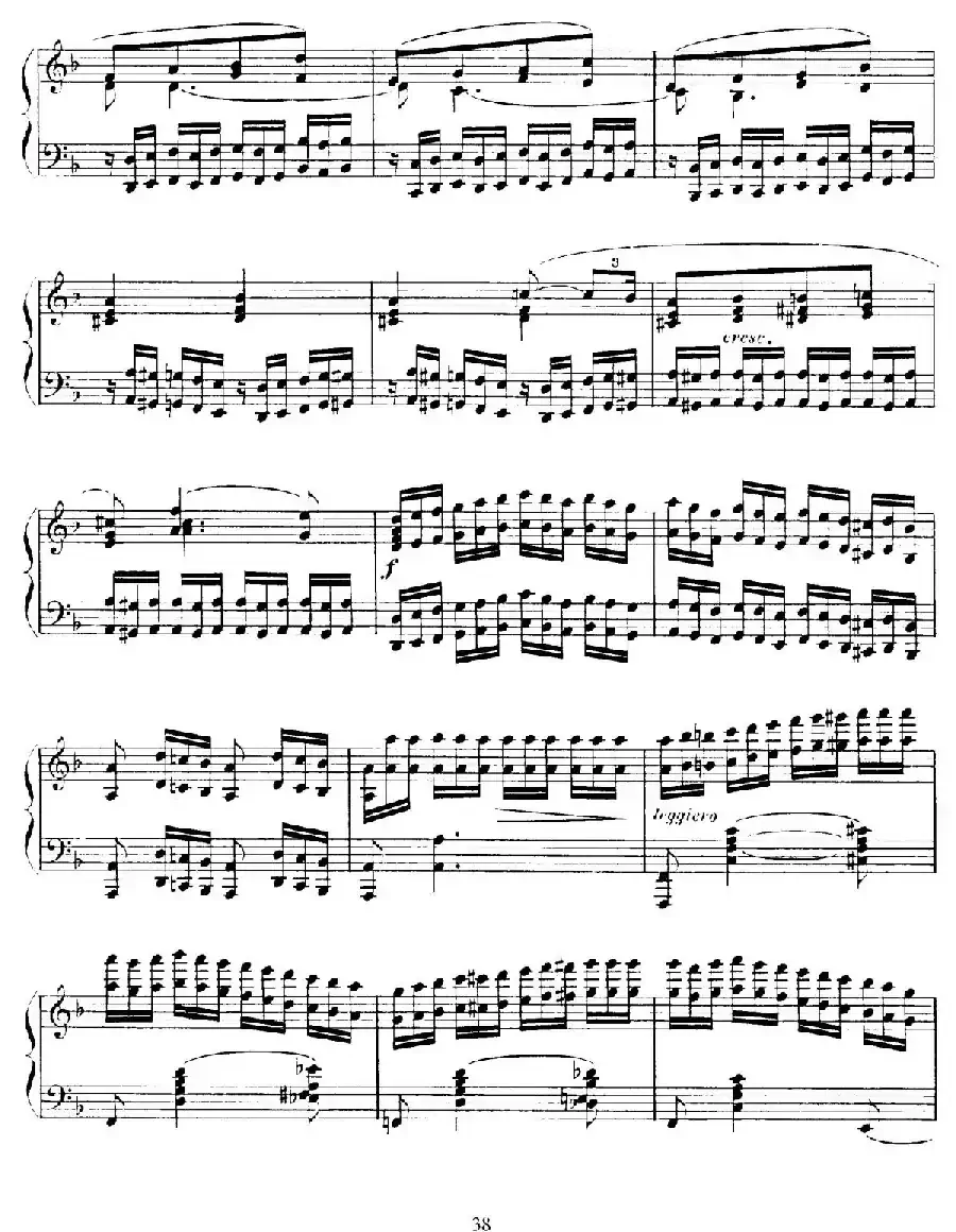 15 Etudes de Vortuosite Op.72（15首辉煌练习曲·9）