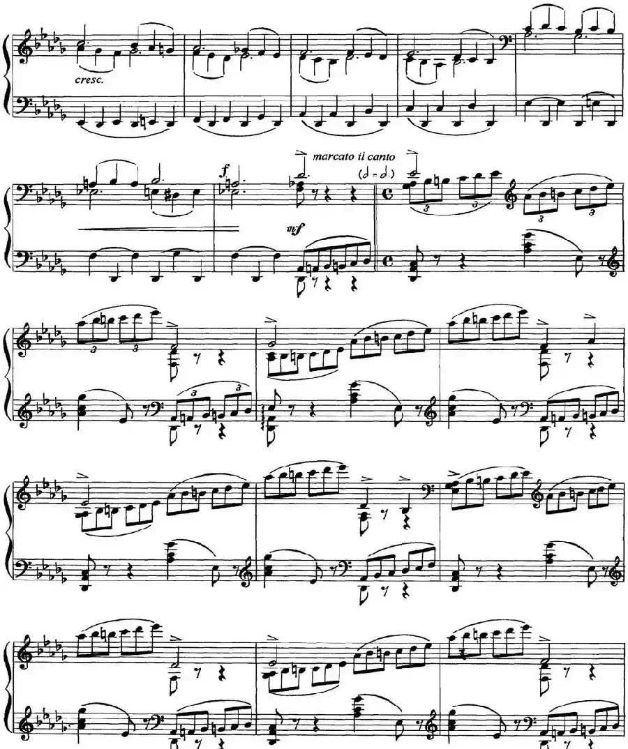 柴可夫斯基18首钢琴小品Op.72（10.Scherzo-fantaisie）