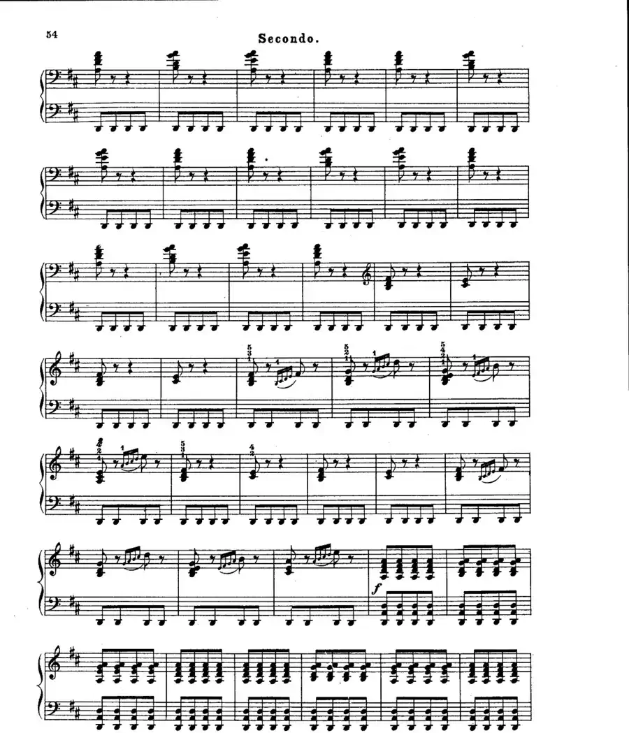L'Arlesienne Suite No·2（阿莱城姑娘·第二组曲·四手联弹）