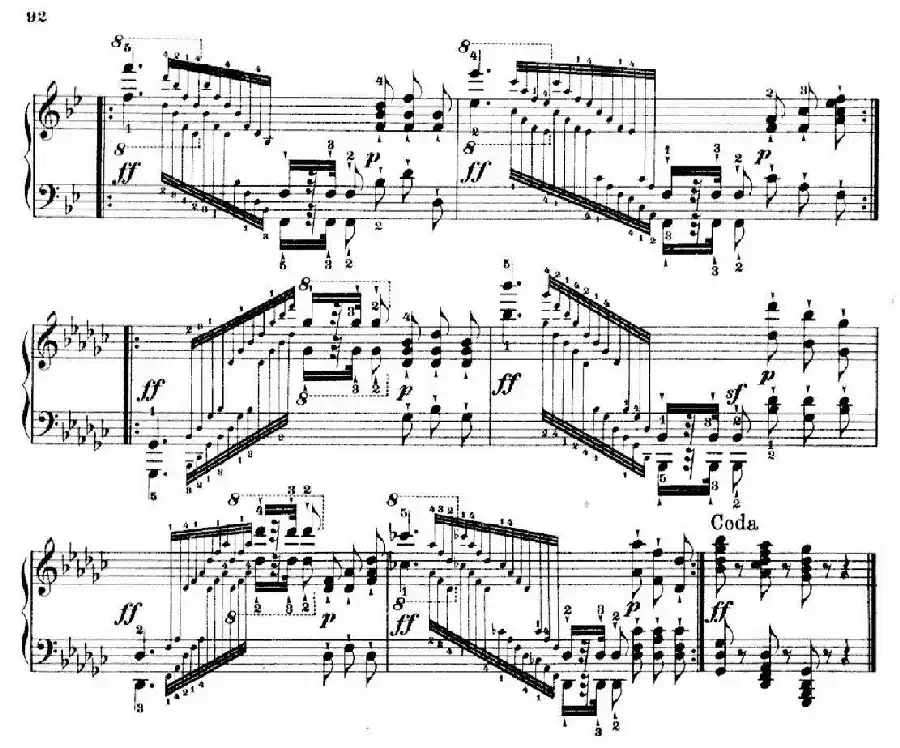 School of the Virtuoso Op.365（60首钢琴高级练习曲·39）