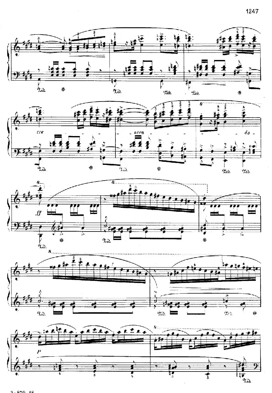 Two Polonaises S.223（2首波洛奈兹舞曲·E大调）