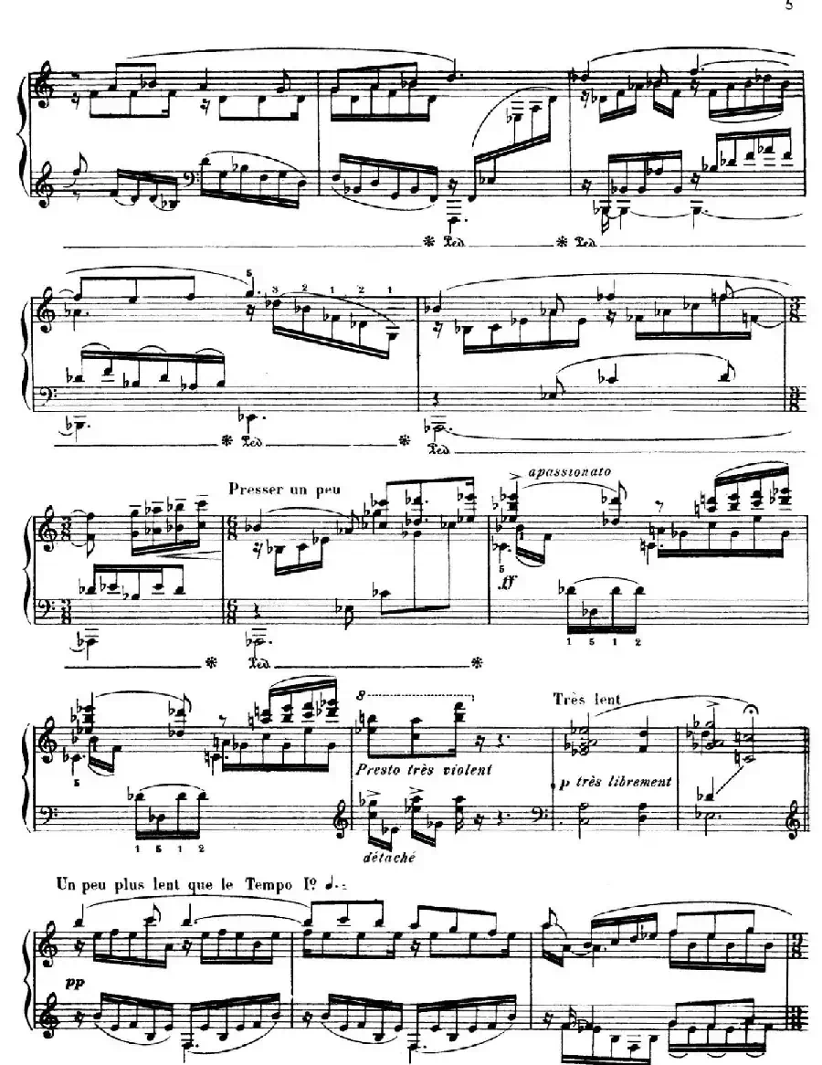 Intermezzo No.3 in A-flat Major（降A大调第三间奏曲）