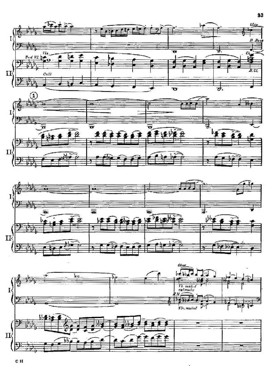 F大调爵士钢琴协奏曲（美版双钢琴原谱 P31—40）