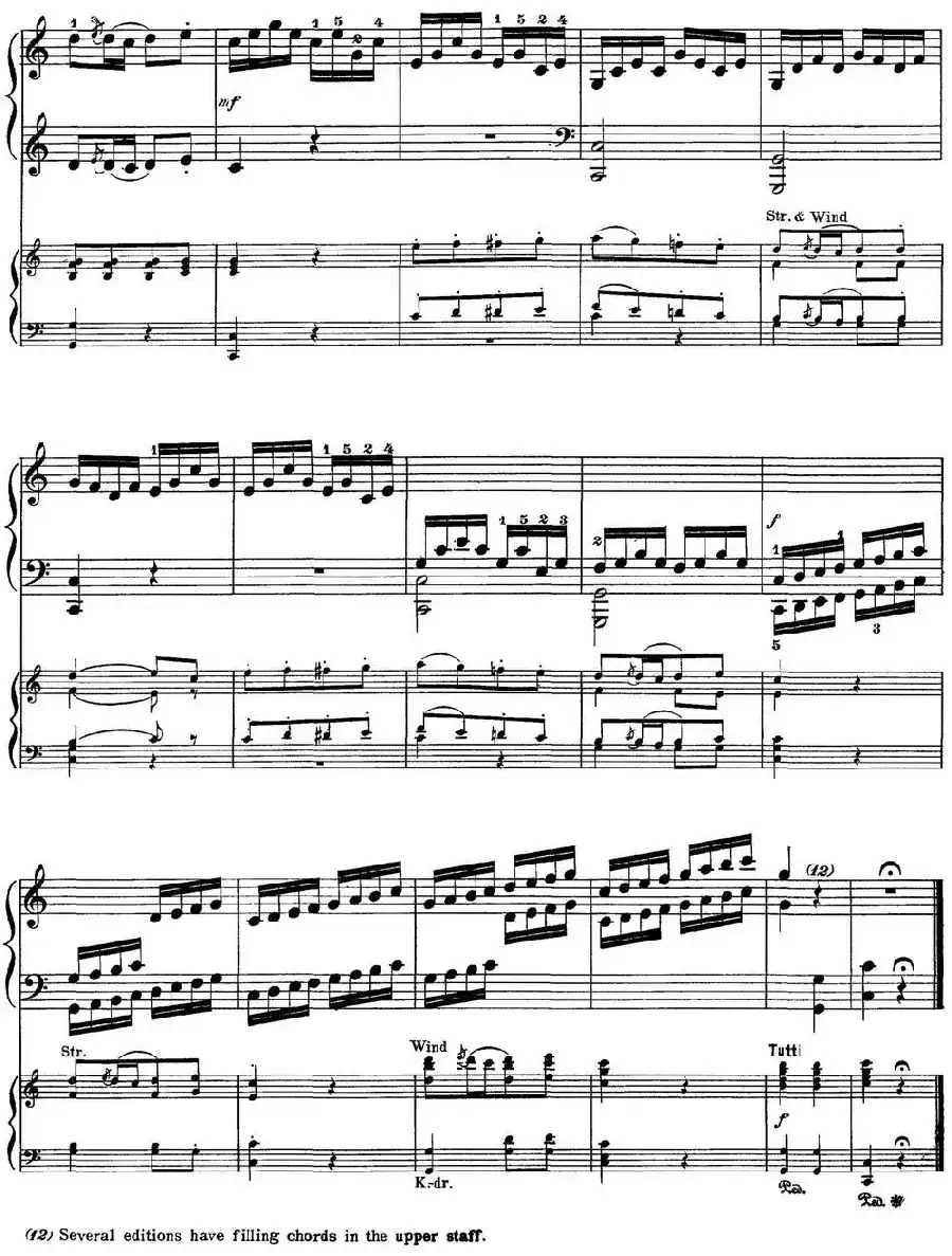 二十八部钢琴协奏曲 No.21（P46-54）